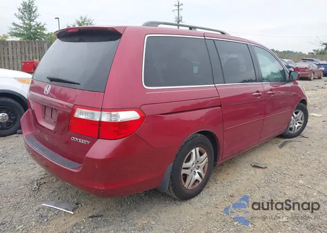 2005 Honda Odyssey Ex-L z USA, uszkodzony, nr VIN 5FNRL38795B025215